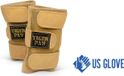US Glove Tiger Paws Golden Hands Polsondersteuning Cuir Sable Moyen