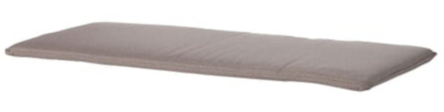 Madison bankkussen Manchester 150 x 48 x 5 cm dralon taupe