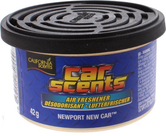 California Scents Luchtverfrisser Blik Newport New Car 42 Gram