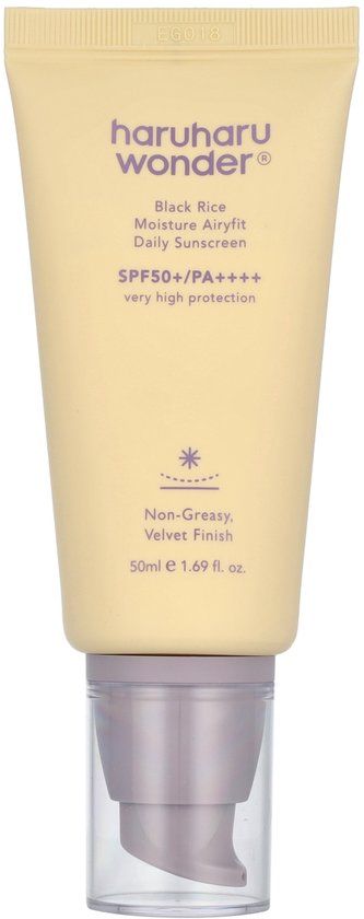 HaruHaru Wonder Black Rice Moisture Airyfit Daily Sunscreen Spf 50+