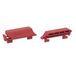Bachmann PDU borgclips, voor C13 aansluitingen, rood