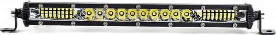 KAMAR LED werklamp 36W 280x30x47mm 12/24V 24 LED Zwart