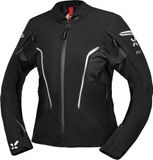 IXS Rapid-STX 2.0, veste textile imperméable pour femmes, couleur: Noir, taille: XL