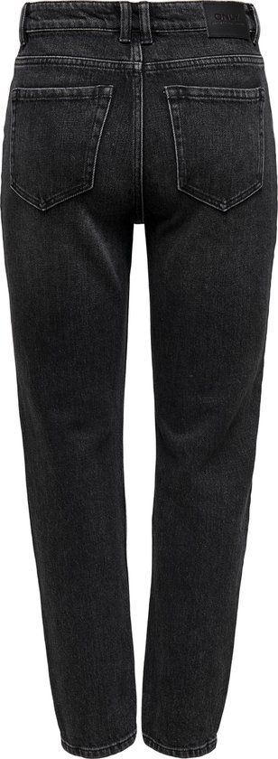 ONLY ONLEMILY HW STR ANK DNM NAS997 Dames Jeans - Black Denim - Maat W29 X L32