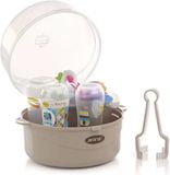 Jané Magnetronsterilisator, met mandje voor spenen en kleine accessoires, plaats voor 6 flessen