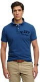 Superdry Vintage Athletic Polo M1110471a D8y Bay Blue Mannen Maat - L