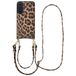 Selencia Hoesje - Geschikt voor Samsung Galaxy A37 (5G) - Backcover met koord en pashouder - Leopard