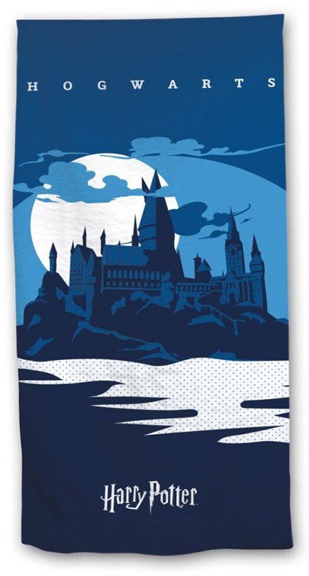 4KidsOnly Harry Potter strandlaken Multi Colour Polyester 70x140cm