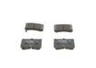 BOSCH Bremsbelagsatz, Scheibenbremse 0986460974