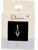 Depesche - Hanger "Express yourself" - design 038 - Letter V