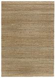 HAMID - Tapijt van Jute Giralda 100% Zacht en Hoge Sterkte Handgeweven voor Woonkamer, Eetkamer, Slaapkamer, Hal (Natuurlijk, 170x120 cm)