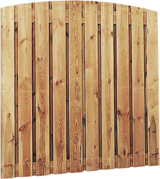 Intergard Schutting tuinscherm toog 19 planks 180x180cm Groen