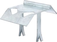 GAH Alberts Alberts 210939 bodemaanslag | om in te slaan of in beton te gieten | thermisch verzinkt | 125 x 47 mm