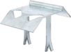 GAH Alberts Alberts 210939 bodemaanslag | om in te slaan of in beton te gieten | thermisch verzinkt | 125 x 47 mm