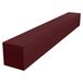 Auralex Studiofoam Cornerfill Burgundy 7.5x7.5x61cm poutre d'absorption rouge (lot de 16)