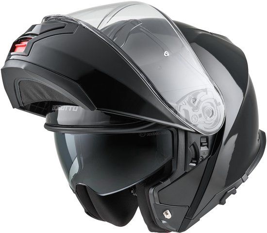 Bogotto H272 Klaphelm - Systeemhelm - Zwart - Maat M
