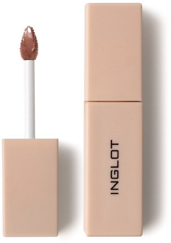 INGLOT Glazed Lips Liquid Lipstick SPF50+ - Milk Chocolate 94