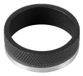 SLV GRIP! M Bague décorative Noir Aluminium 4 cm