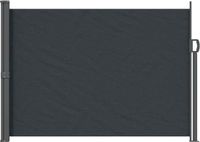 vidaXL Paravent rétractable 120 x 300 cm Noir