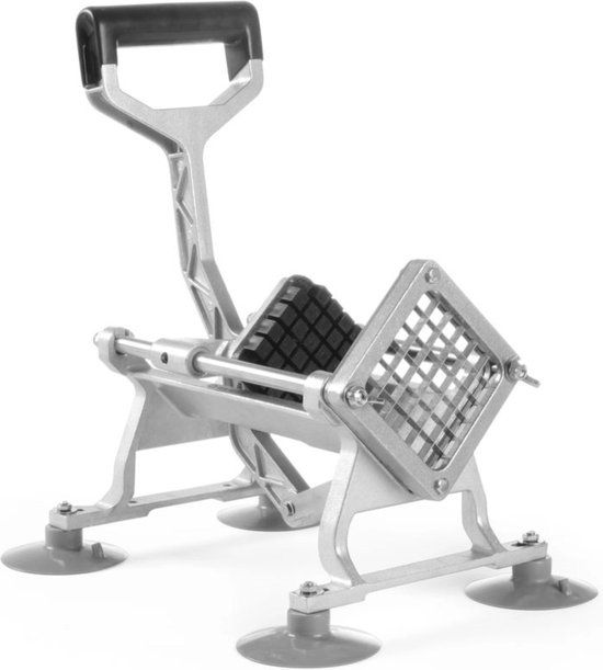 Hendi Fritessnijder - Gietaluminium - RVS - 4 Messen - 43x16,8x29 cm