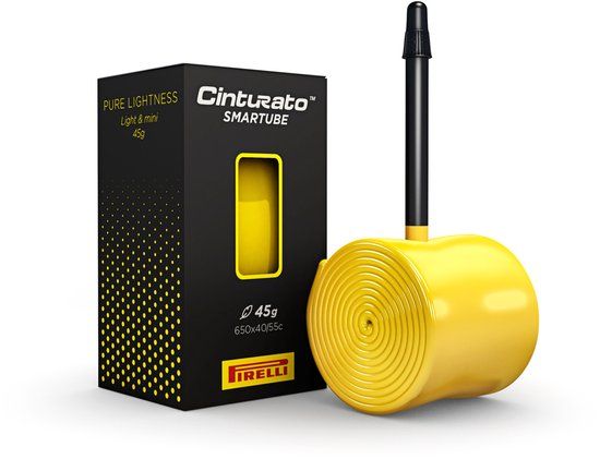 Pirelli Cinturato Smartube Binnenband - 650B - 40/50-622 - Presta 60mm - TPU - Geel/Zwart