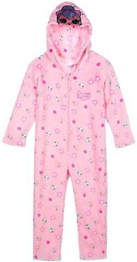 L.O.L Surprise onesie - pyjama - roos - GLITTER ON! - Maat 110 / 5 jaar