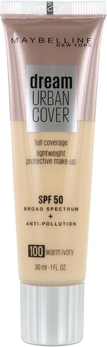 Maybelline Dream Urban Cover - Foundation - 30 ml - SPF 50 - Dames