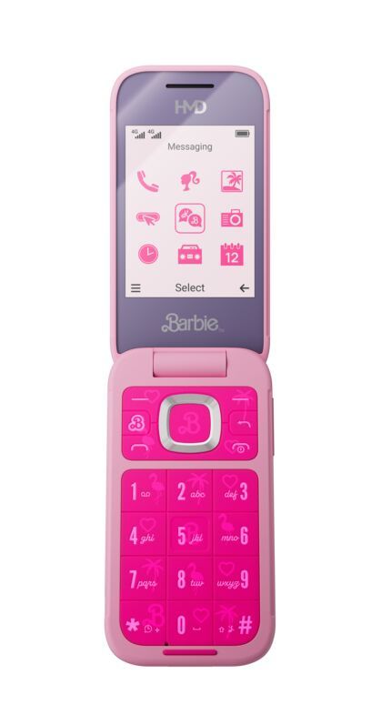 HMD Barbie Phone / 128 MB / Roze / 4G