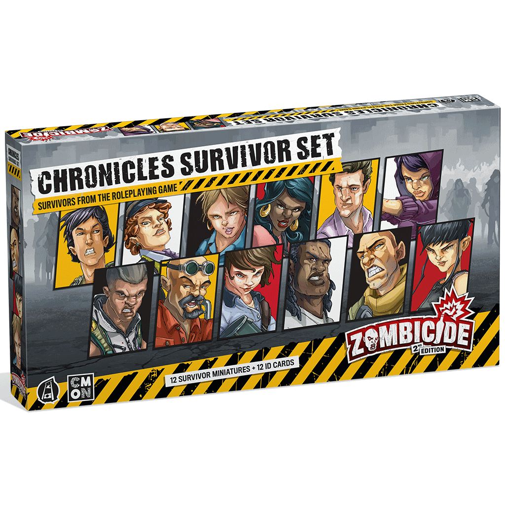 Zombicide 2nd Edition - Chronicles Survivors Set - 0889696011442