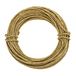 GLOREX 6 1280 236 - Papieren draad, 2 mm, lengte 10 m, goud, voor knutselen en binden van bloemstukken en kransen