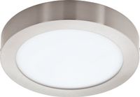 EGLO Connect Fueva-C Wand/Plafondlamp Nikkel-Mat