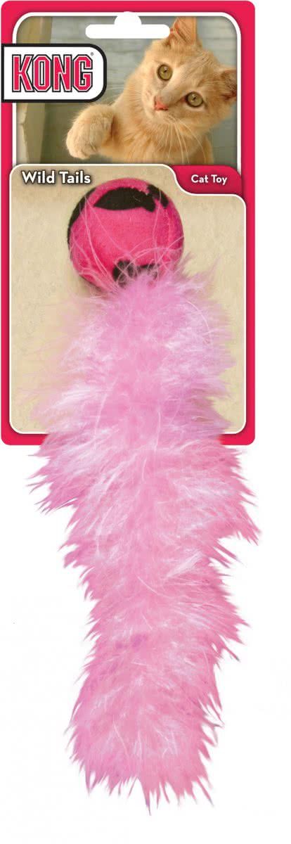 Kong Kat Wild Tails - Assorti - Speelmuis - 425 mm x 242 mm x 115 mm