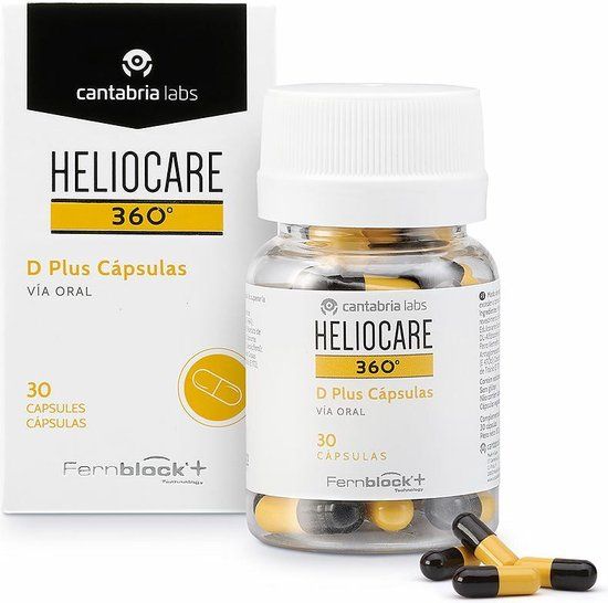 Heliocare 360° D Plus Sun Protection Capsules - 30 Units
