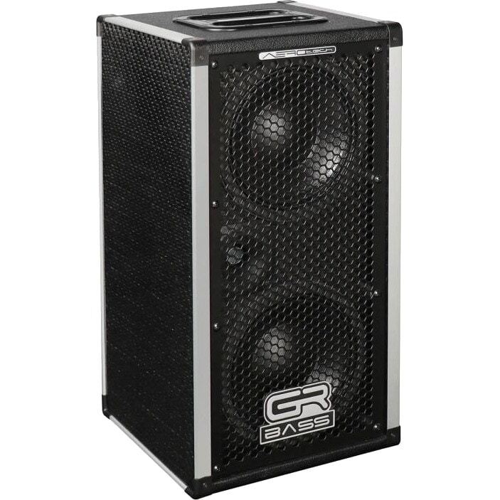 GRBass AT208/8 AeroTech 500W 2x8 basgitaarcabinet 8 Ohm zwart