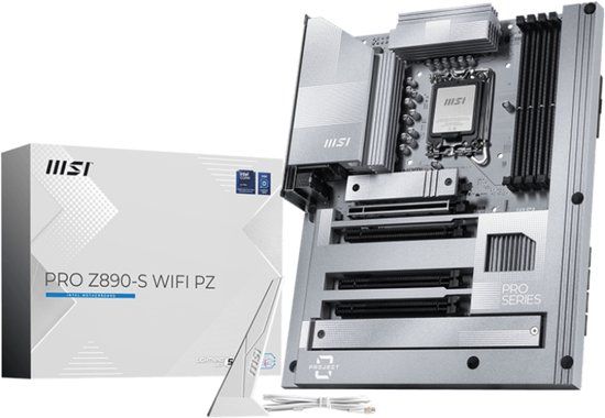 PRO MSI PRO Z890-S WIFI PZ Moederbord Intel Z890 LGA 1851 ATX