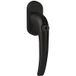 Hermat BASIC 08 window handle stainless steel lockable matte black