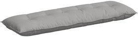 vidaXL Coussin Nuage Gris 160 x 19 x 50 cm Tissu