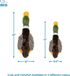 Best Pet Supplies Pluche Hondenspeelgoed Mallard Eend Medium
