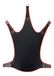 Leren Sling met Rode Biezen - 5 Punten - Zwart