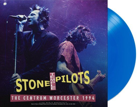 Stone Temple Pilots - The Centrum Worcester 1994 (LP) - Limited Edition - Blue Vinyl