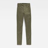 G-Star Weld High Skinny Chino Dames Shadow Olive