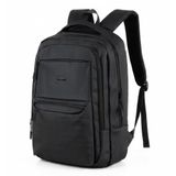 TAISSU - 16 Inch Laptop Rugzak - Waterdichte 18L Rugzak - Laptopcompartiment, Meerdere Vakken en Kofferband - Unisex Werk- en Reisrugzak - Zwart