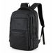 TAISSU - 16 Inch Laptop Rugzak - Waterdichte 18L Rugzak - Laptopcompartiment, Meerdere Vakken en Kofferband - Unisex Werk- en Reisrugzak - Zwart