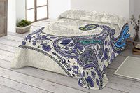 Miracle Home 10214 deken, Blauw, 160 x 220 cm