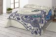 Miracle Home 10214 deken, Blauw, 160 x 220 cm
