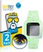 BROTECT - Screenprotector voor Garmin Vivofit jr. 3 - Folie Beschermfolie transparant volledig dekking - 2 Stuks