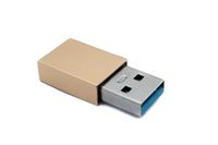 System-S USB 3.1 adapter type C bus naar 3.0 A stekker 5 Gbit/s 100 W in roze geel