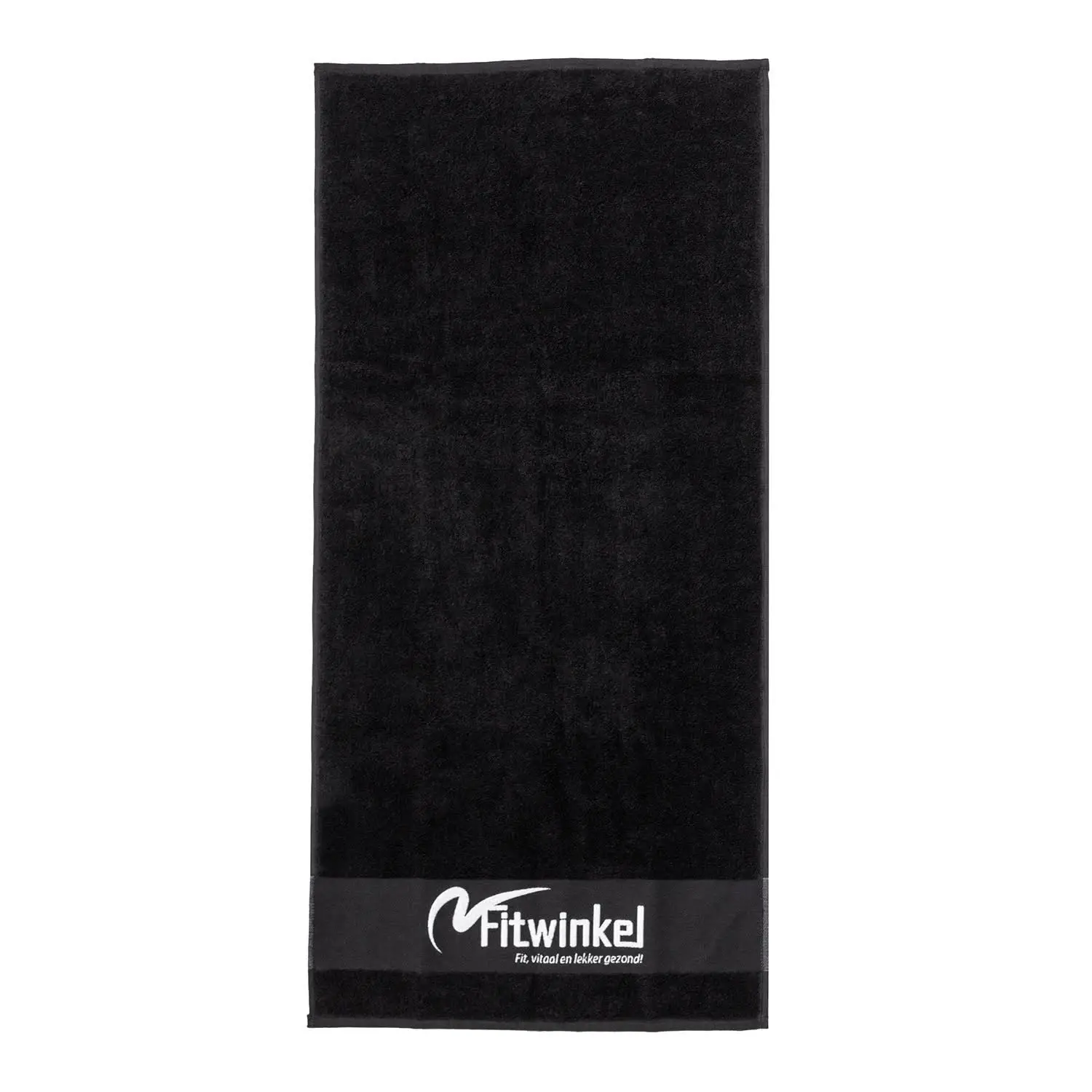 Sporttrader Fitwinkel Handdoek - 100 x 50 cm - Zwart