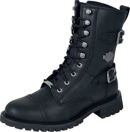 Harley-Davidson Balsa Dames Laars - Zwart - EU41