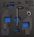 BGS Jeu d'outils de calage moteur pour Peugeot, Citroën 1.0, 1.2 Vti